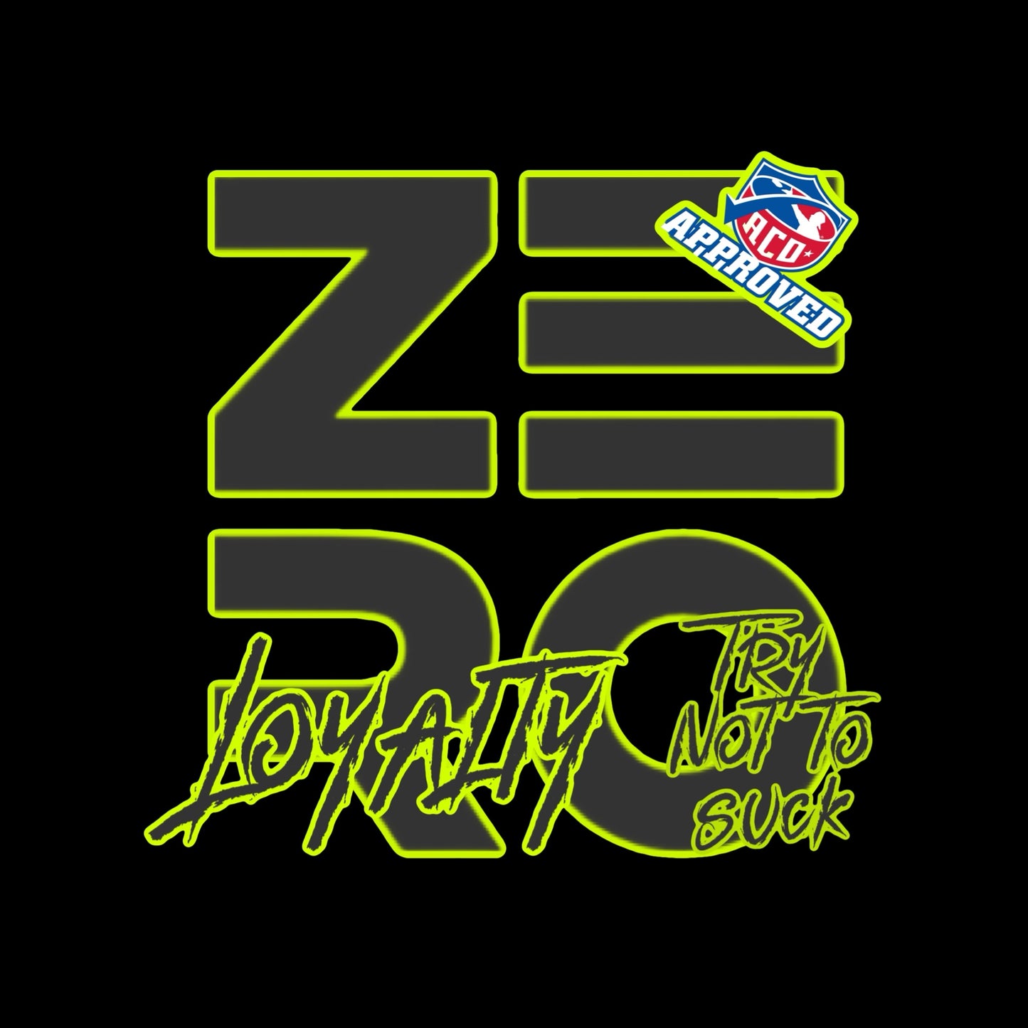 Loyalty black/gray/neon. Black hybrid back.