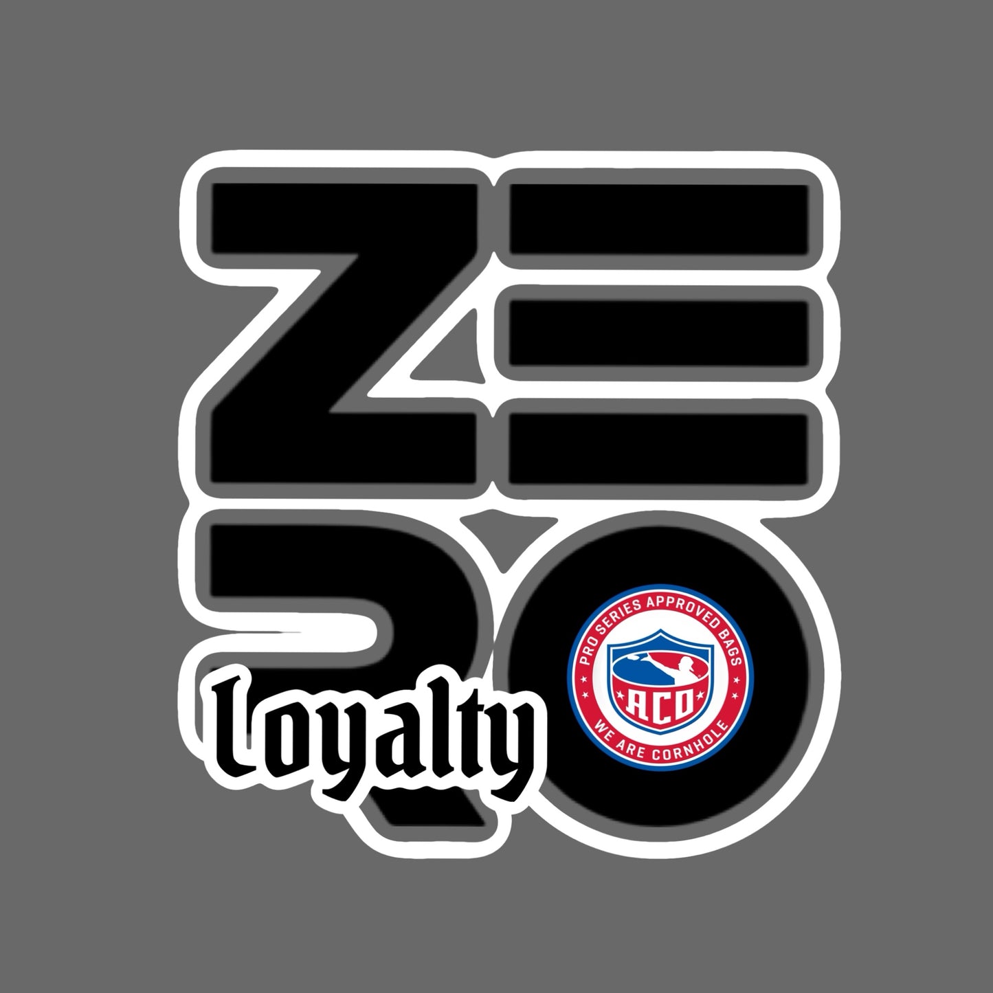 Loyalty Sliver/Black pepper back