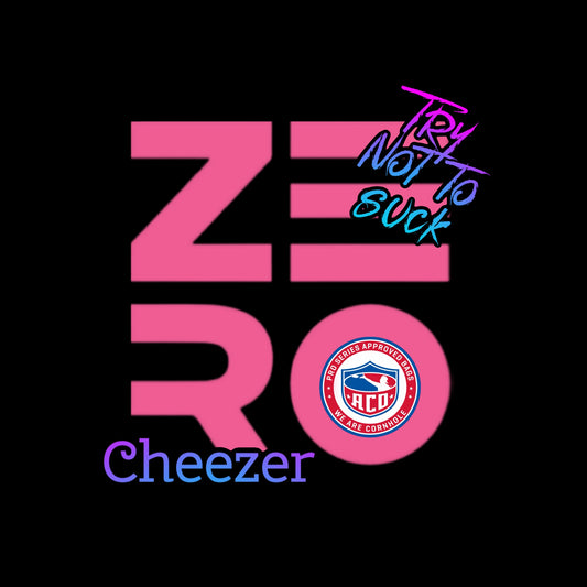 Cheezer.  Black with pink herringbone