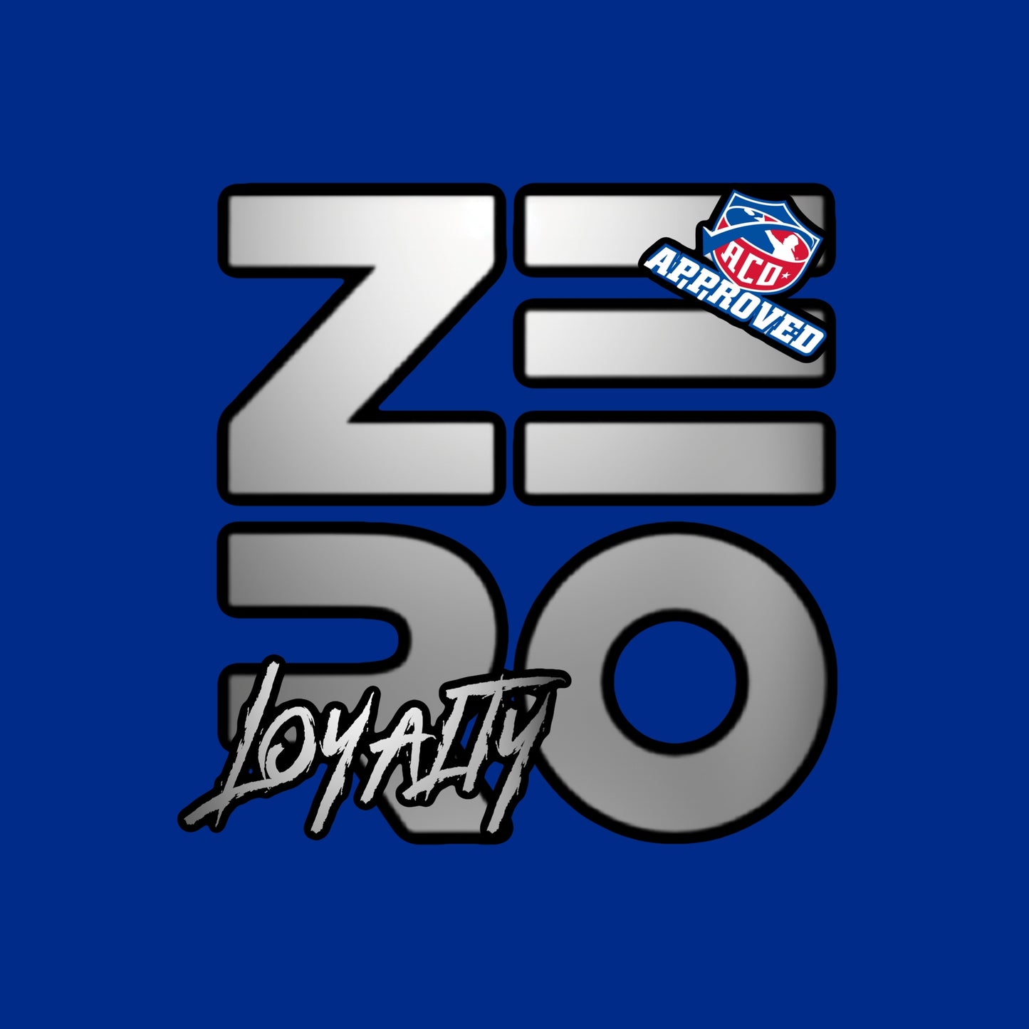 Loyalty Blue/Silver  Navy back